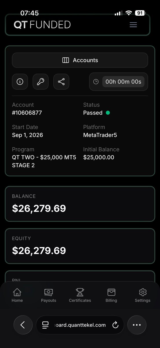 paprika_lil's tweet photo. @QtFunded @StepnCheck @QT_Funded 

Fuck you, i passed the Challenge and after 2Weeks i get the respond that i breached a Rule? My Acc is gone i can‘t even log in wtf is wrong with your Scam Company https://t.co/OamDs7ZdmR
