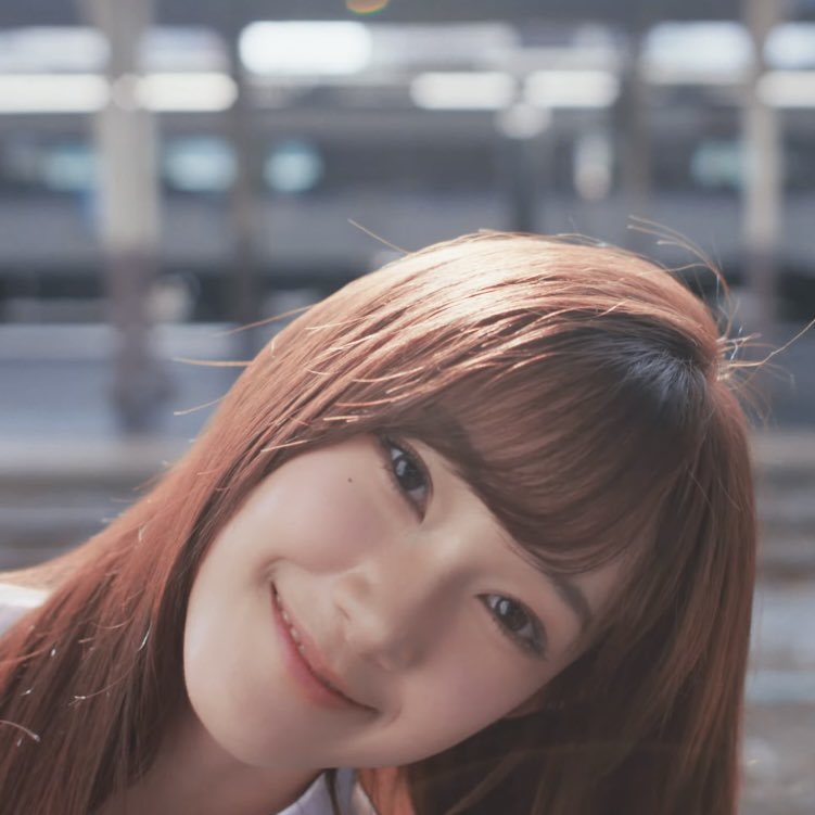 fionyhuang's tweet photo. jkt48 member and captain, freya jayawardana makes a cameo appearance in bnk48 &amp; cgm48’s special single music video as a transfer student from indonesia! 

with her new look: long and straight hair🤍 https://t.co/r0qiTpVLnG