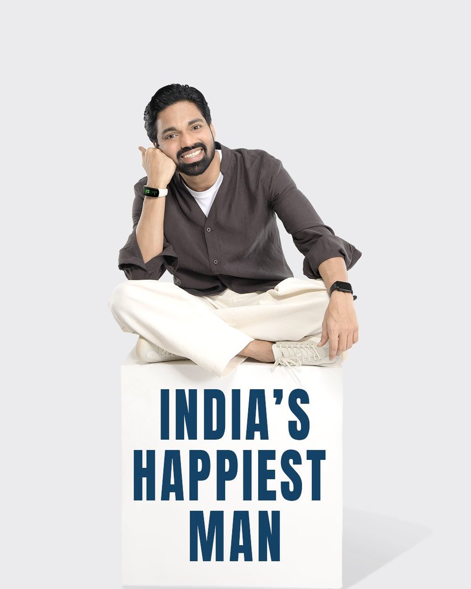 iamanilshetty's tweet photo. I am India’s Happiest Man. 🙂

Yes, I’m serious.

You can laugh.
You can question it.
You can disagree.

But I’m making the claim.

India’s Happiest Man.

Don’t ask me why.
Not yet. 👀

Are you happier than me? https://t.co/prD1LS5rTH