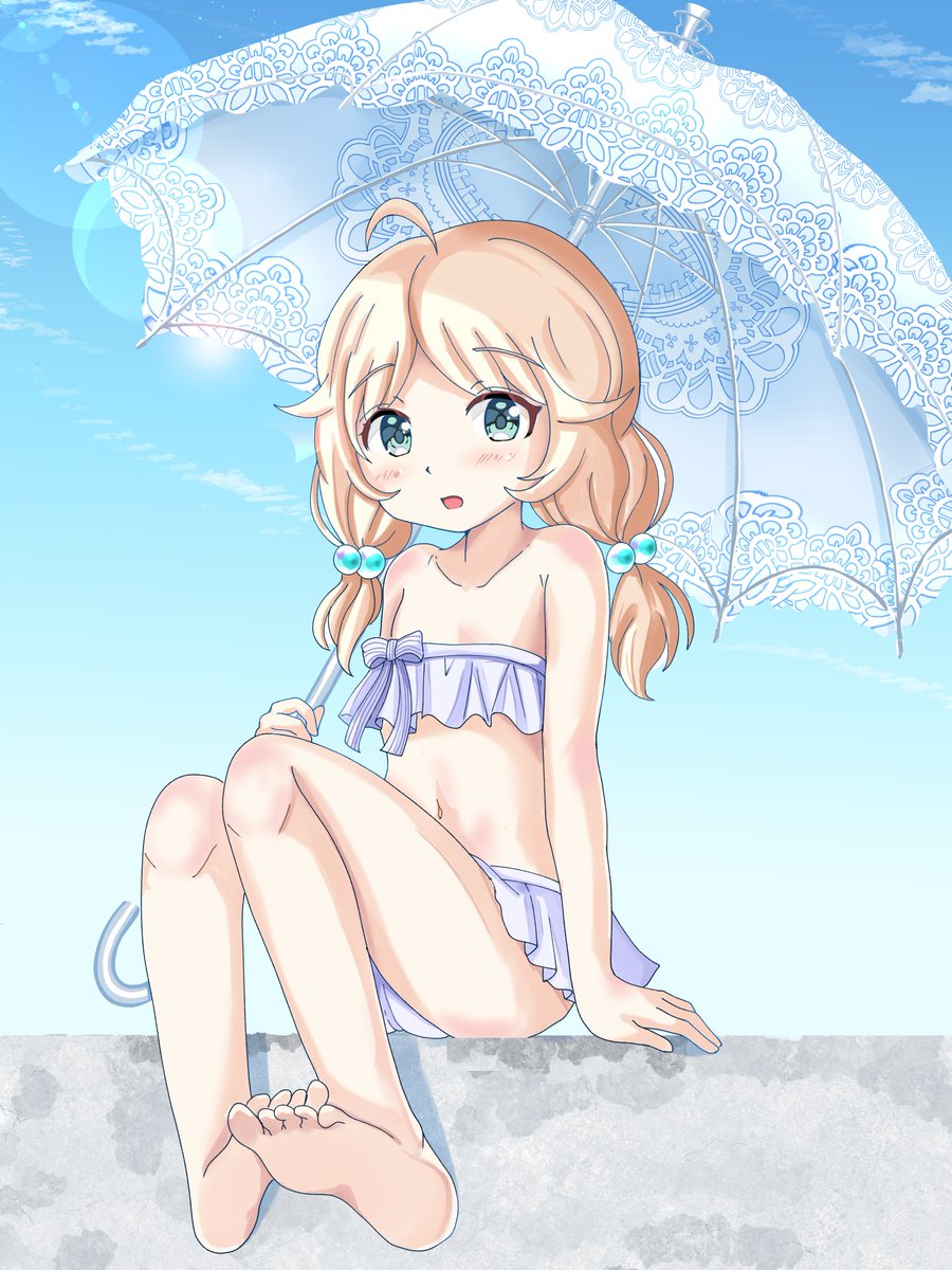 kyabe_suke's tweet photo. 夏の遊佐こずえちゃん🐑☀ https://t.co/ZPIpWo708l