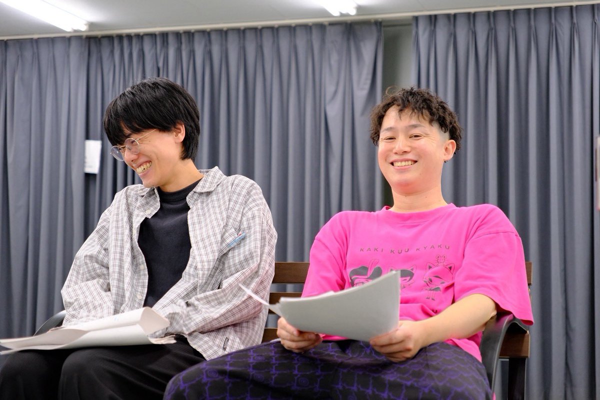 tanaka__ren's tweet photo. あまりない2人組です。
ニコニコです。 https://t.co/MA1aI1Oucj