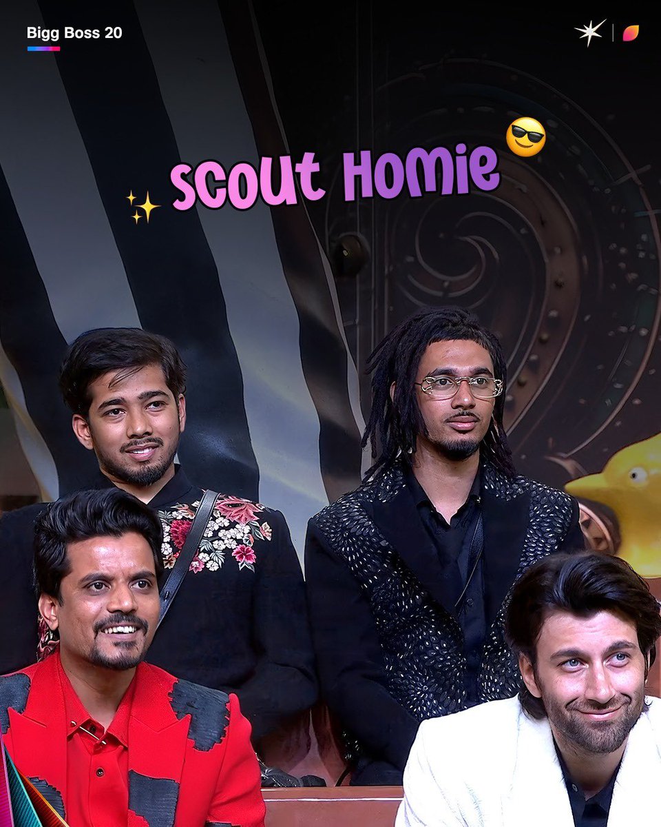 HotstarReality's tweet photo. ScoutOP sabka, bas version apna-apna

#BiggBoss20 #BiggBossOnJioHotstar https://t.co/xy4JzNPi0H