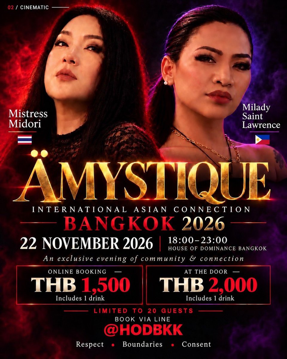 MValentineFem's tweet photo. Book now!!! 
มาพบกับนายหญิงมากกว่า 20 คน จุกๆไปเลย พร้อมเปิดตัวนายหญิงใหม่ของ HoD ด้วย อย่าพลาดนะ https://t.co/I6GDoUt0tO