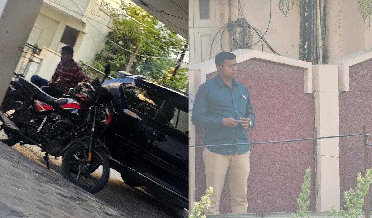 KonathamDileep's tweet photo. 1) మొదటి ఫోటో:

రేవంత్ రెడ్డి కుటుంబం గత రెండేళ్లలో రూ. 50,000 కోట్ల ఆస్తులు పోగేసుకుంది అని వెల్లడించినందుకు క్రిశాంక్ ఇంటి చుట్టు రెండు రోజుల నుండి అనేకమంది పోలీసులను మొహరించారు. నిన్న క్రిశాంక్ అనుచరులు ఇద్దరిని సివిల్ డ్రెస్సులో ఉన్న పోలీసులు ఎత్తుకుపోయారు. 

2) వీడియో:

ఇవ్వాళ రేవంత్ రెడ్డి సోదరుడు తిరుపతి రెడ్డి కొడంగల్ పర్యటనకు వెళ్తే స్థానిక బీఆర్ఎస్ మాజీ జెడ్పీటీసీ కోట్ల మహిపాల్‌ను పోలీసులు ముందస్తు అరెస్ట్ చేశారు. సీఎం వస్తే అరెస్ట్ చేశారంటే అర్థంచేసుకోవచ్చు. అసలు ఏ హోదాలేని తిరుపతి రెడ్డి వస్తే కూడా ఇట్లా అరెస్టులు చేయడం ఏంటి?

3) రెండో ఫోటో:

నగరంలో మరో పెద్ద జెవెల్లరీ షాపులో నిన్న రాత్రి దొంగలు పడి రూ 7 కోట్ల విలువైన నగలు ఎత్తుకుపోయారు. తెలంగాణలో ఇలాంటి భారీ దొంగతనాలు, హత్యలు, అత్యాచారాలు, తుపాకుల కాల్పుల ఘటనలు భారీగా పెరిగాయి 

హోం శాఖను తన వద్దే పెట్టుకుని మూడేళ్లుగా రేవంత్ నడుపుతున్న అరాచక రాజ్యం ఇది.

ఉన్న పోలీస్ ఫోర్స్ అంతా బీఆర్ఎస్ నాయకులను, కార్యకర్తలను వేధించడానికే వాడితే రాష్ట్రంలో శాంతిభద్రతలు ఇట్లా కాక మరెట్లా అఘోరిస్తాయి?