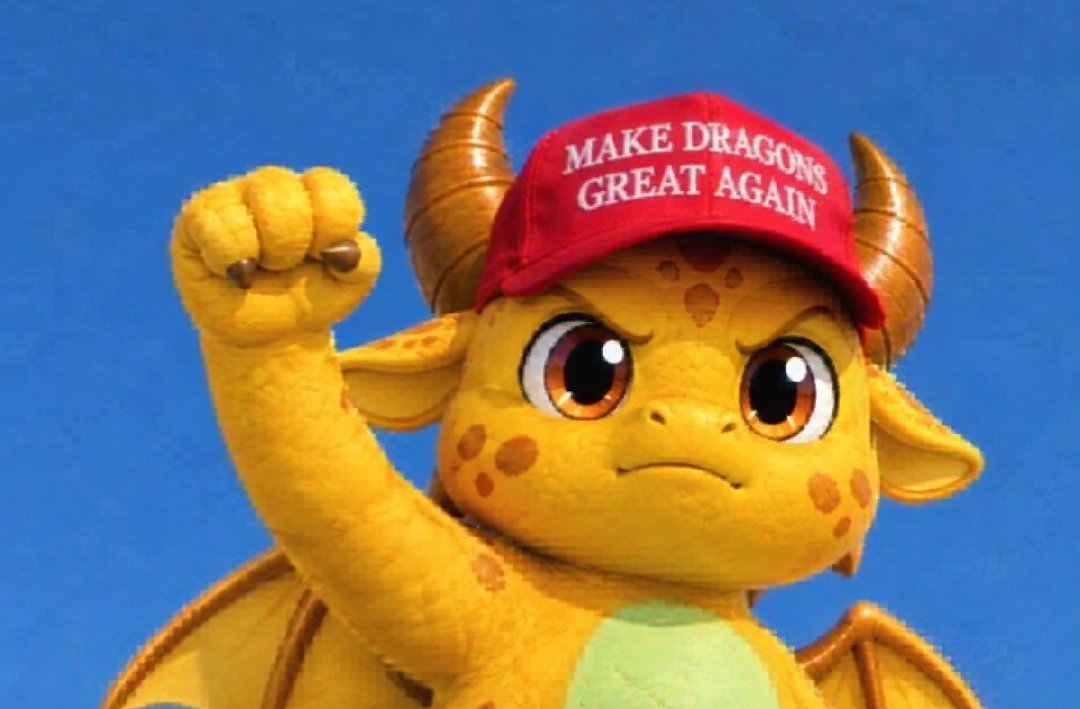 jonwynnx's tweet photo. Make Dragons Great Again 

That's it, that's the tweet https://t.co/9ypxGY39Qm