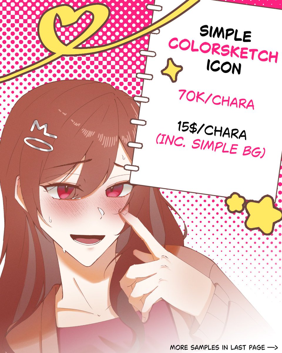 miieeeayam's tweet photo. 🍜 Miie’s Commission Open
[ RT &amp; likes are appreciated! ]

I’m opening another colorsketch commission for local and intern 🖌️✨

My Vgen 👉 https://t.co/IRaTbP5ErD
If you’re a local, you can just dm me! c:
My art archives are in @miiechi_ 

#opencommission #VgenComm https://t.co/zc5vbANZiH