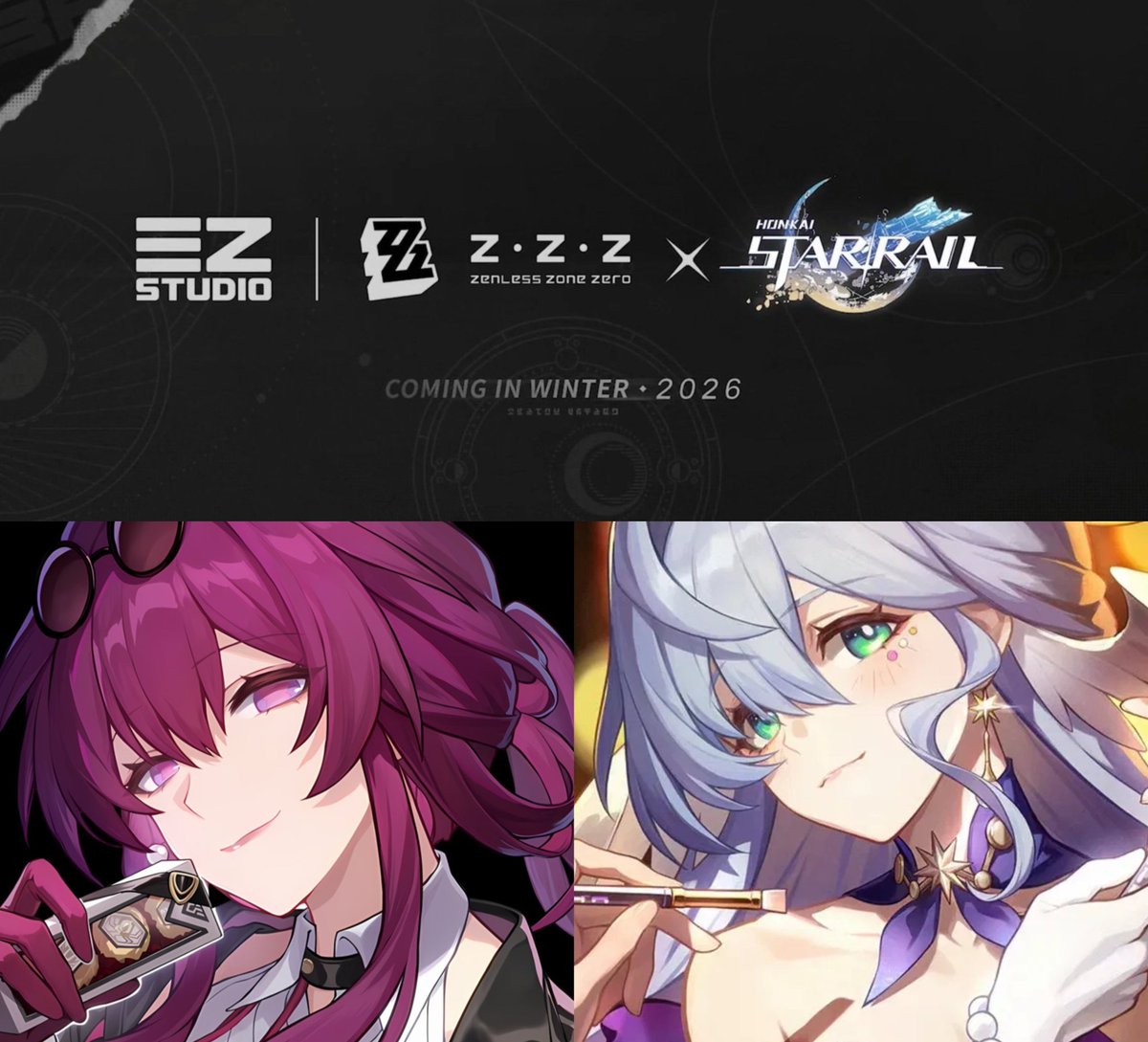 ZenlessWorld's tweet photo. The announcement of the ZZZ x HSR collab characters should be in this livestream https://t.co/wuZfltl3gN