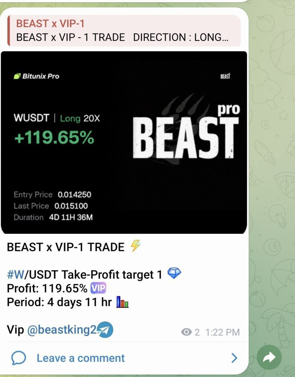 Hillsbykyle's tweet photo. BEAST x VIP-2 TRADE ⚡️

#SPORTFUN/USDT Take-Profit target 2 🔼
Profit: 134.68% 📊
Period: 7 hr 11 min 💎

𝗖𝗟𝗜𝗖𝗞 𝗧𝗢 𝗝𝗢𝗜𝗡 𝗡𝗢𝗪👉BEAST x VIP-2 TRADE ⚡️

#SPORTFUN/USDT Take-Profit target 2 🔼
Profit: 134.68% 📊
Period: 7 hr 11 min 💎

𝗖𝗟𝗜𝗖𝗞 𝗧𝗢 𝗝𝗢𝗜𝗡 𝗡𝗢𝗪👉 https://t.co/DXRvLCEuEm