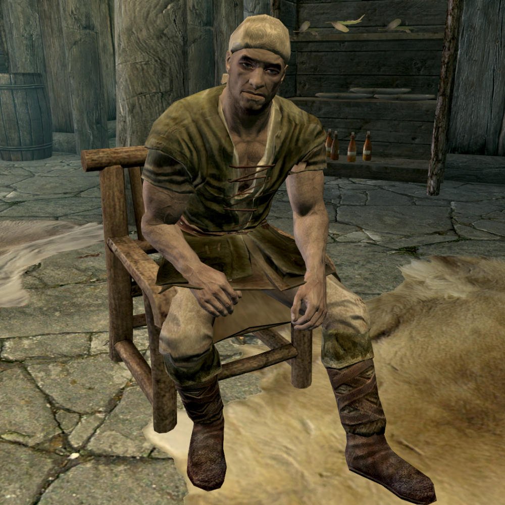 Notcarliwis's tweet photo. A mi que me importa la vuelta de los dragones si total yo mañana me tengo que levantar a comerciar con los khajiit https://t.co/eHe6Nuujj2
