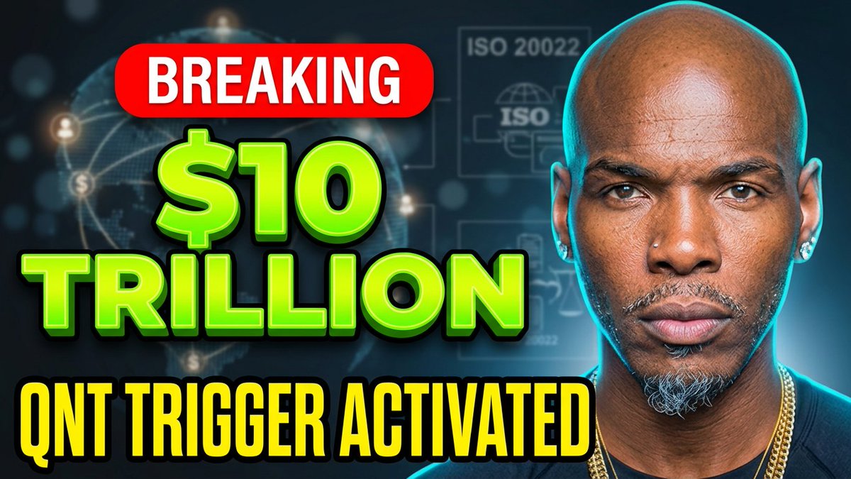 KingChanning's tweet photo. 🚨 ethereum:0x4a220e6096b25eadb88358cb44068a3248254675 Multi-Trillion-Dollar Trigger! How Quant Just Secured Global Enterprise Tokenized Assets! @gverdian @quantnetwork @FusionLayer25 @OverledgerDev #Overledger #ISOTC307 #QuantFlow #ISO20022 #QuantFusion

Hey ethereum:0x4a220e6096b25eadb88358cb44068a3248254675 Fam Check Out My New Quant Video By Clicking the Link Below!! A MUST WATCH !!

https://t.co/9mYYW1e6Uy 

@DPGmaximus @oneandonlyseb @TradingMal @Francis73leal