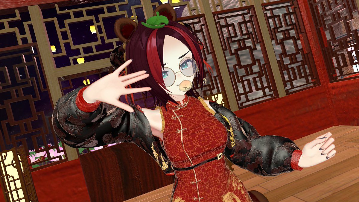 yubeshi201's tweet photo. メビたぬチャイナ
#VRChat #メビカ https://t.co/Mkq5V8rzEc