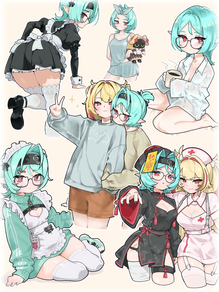 gu00hy's tweet photo. いろんな服装を描くのが好きです
フォローお待ちしてます✨  

#zzzeroㅤ #ゼンゼロ https://t.co/7IjypxNLHQ
