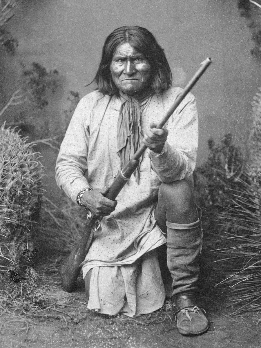 TeeMinusZero's tweet photo. What if the slow slide of human societies into dependence were being run by an algorithm?

Not a race. Not a cult. A patient process, older than the planet, that turns free people into managed ones.

I think Geronimo met it in 1886. And we are meeting it now. ↓ https://t.co/XczA9VoPRl
