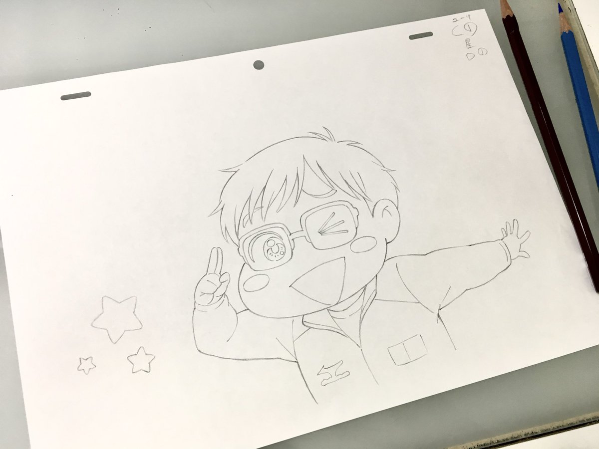 nrkito's tweet photo. ユーリ放送開始10周年おめでとうございます！！🥳✨✨✨
仕事が絶賛火を噴いていて何も描けなかった……のでちょうど10年前の今日のカメラロールから
#yurionice #yurionice10thAnniv https://t.co/8oZuOtyXis
