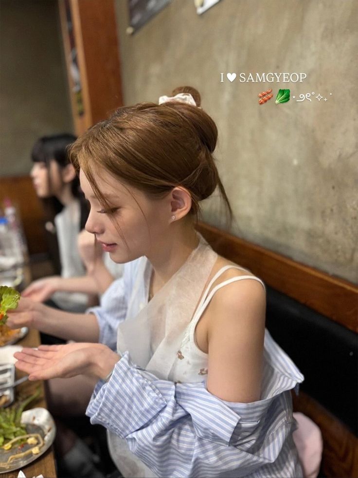 himeshai's tweet photo. i ♡ samgyeop *yummm><*!! https://t.co/uh3Bi6T1VC
