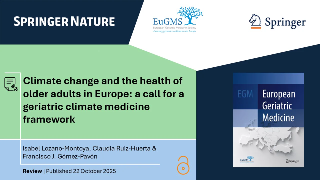 Climate change and the health of older adults in Europe: a call for a geriatric climate medicine framework