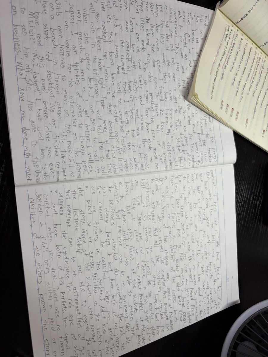 kai_0000_kai's tweet photo. ほりきたさんにもう一回褒められるまでいいこと生活26日目（41日目）

英語の課題しました
この英語多いと思うけど、この課題が火曜提出だから月曜はこの課題の投稿が多くなるかも https://t.co/gbesXnqPlm
