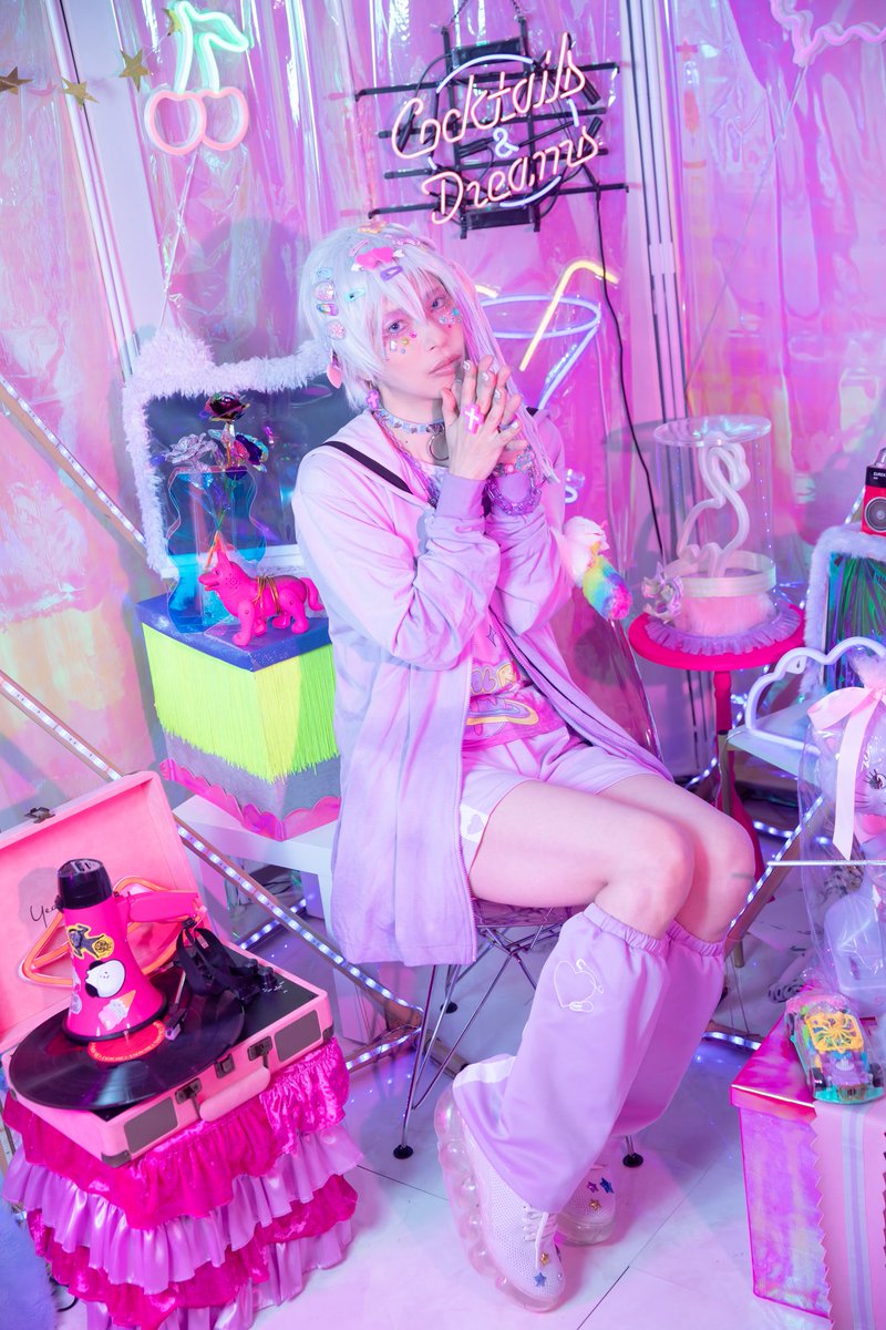 _tsksimg_'s tweet photo. ❮Cosplay❯創作パステルゴス

✨️キラメキセカイ✨️

 #コスプレ  #Cosplay  #創作コスプレ
 #パステルゴス  #PastelGoth https://t.co/giASFKDfo0