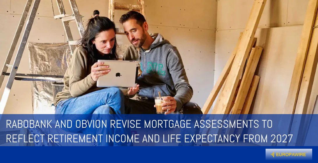 europawire's tweet photo. New Rabobank and Obvion mortgage rules extend retirement-income assessment window to 15 years https://t.co/viyXLomJKV
#financial #mortgage #Obvion @Rabobank https://t.co/zYwUKitJsl
