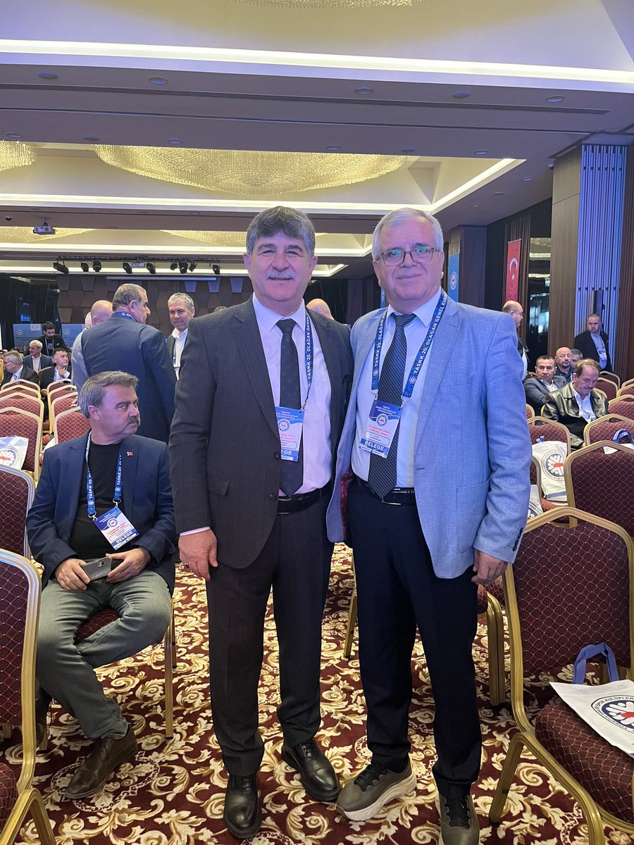 AliKoc63's tweet photo. Türkiye Amatör Spor Kulüpleri Konfederasyonu’nun (TASKK) 20. Olağan Genel Kurulu’nda  başkanlığa seçilen Şener Aydın abime ve yönetim kuruluna seçilen tüm ekibi kutluyor başarılar diliyorum. https://t.co/8oKelP7x5B