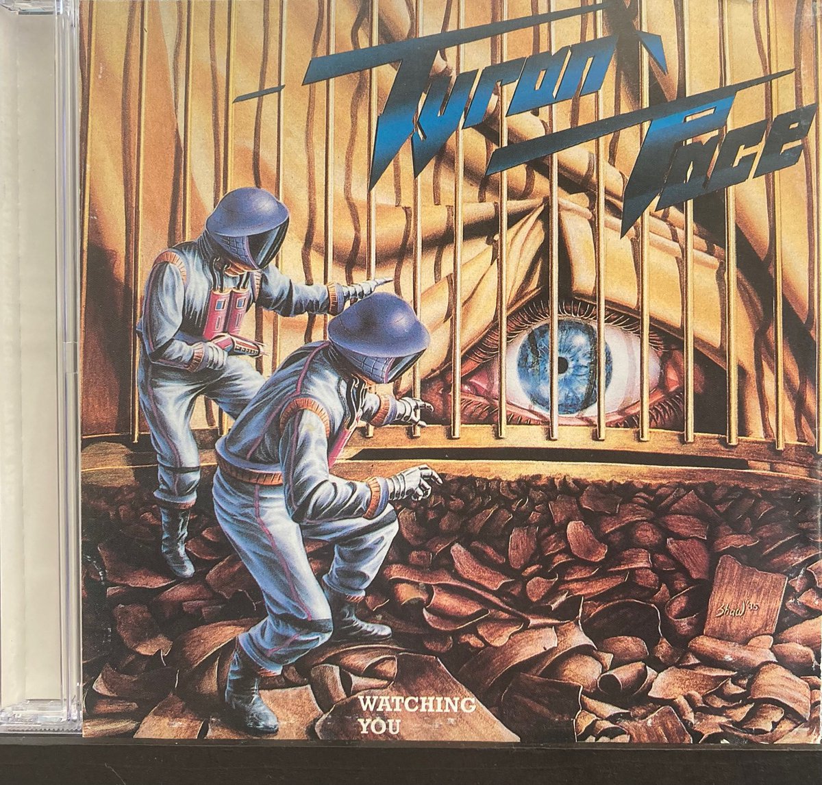 eioka1's tweet photo. #NowPlaying️
TYRAN' PACE / WATCHING YOU (1986) 🇩🇪 https://t.co/OHhB5EP8Ur