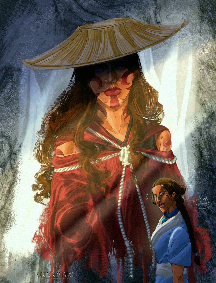 chocomarsv2's tweet photo. The Painted Lady for Katara Week! @KataraWeek4All #KataraWeek4ALL https://t.co/jI5jyL4uY8