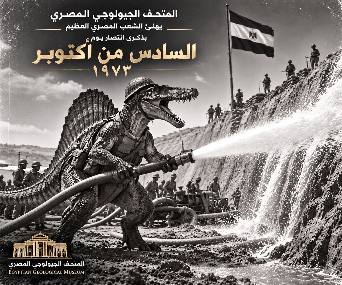 EtrkhashabaH's tweet photo. المتحف الجيولوجى المصرى على صفحته 🦖😂 https://t.co/j2jb8pHeST