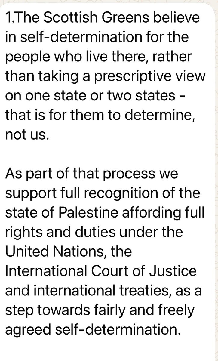 ginadavidsonlbc's tweet photo. Further to this I asked for more detail - do they support a 2 state solution? what do they meant by modern day Zionism and in terms of superior rights to land, if they don’t think Israel has any, do Palestinians? 
👇 I don’t think they want a 2 state solution https://t.co/QjsSJIwONU