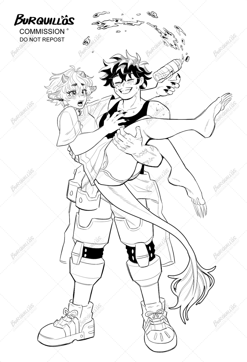 frogboy38618514's tweet photo. 1st batch of sketch comms done. Here are some of them. I love drawing OCs rraaaahhh!! https://t.co/bJEkHPeGpD