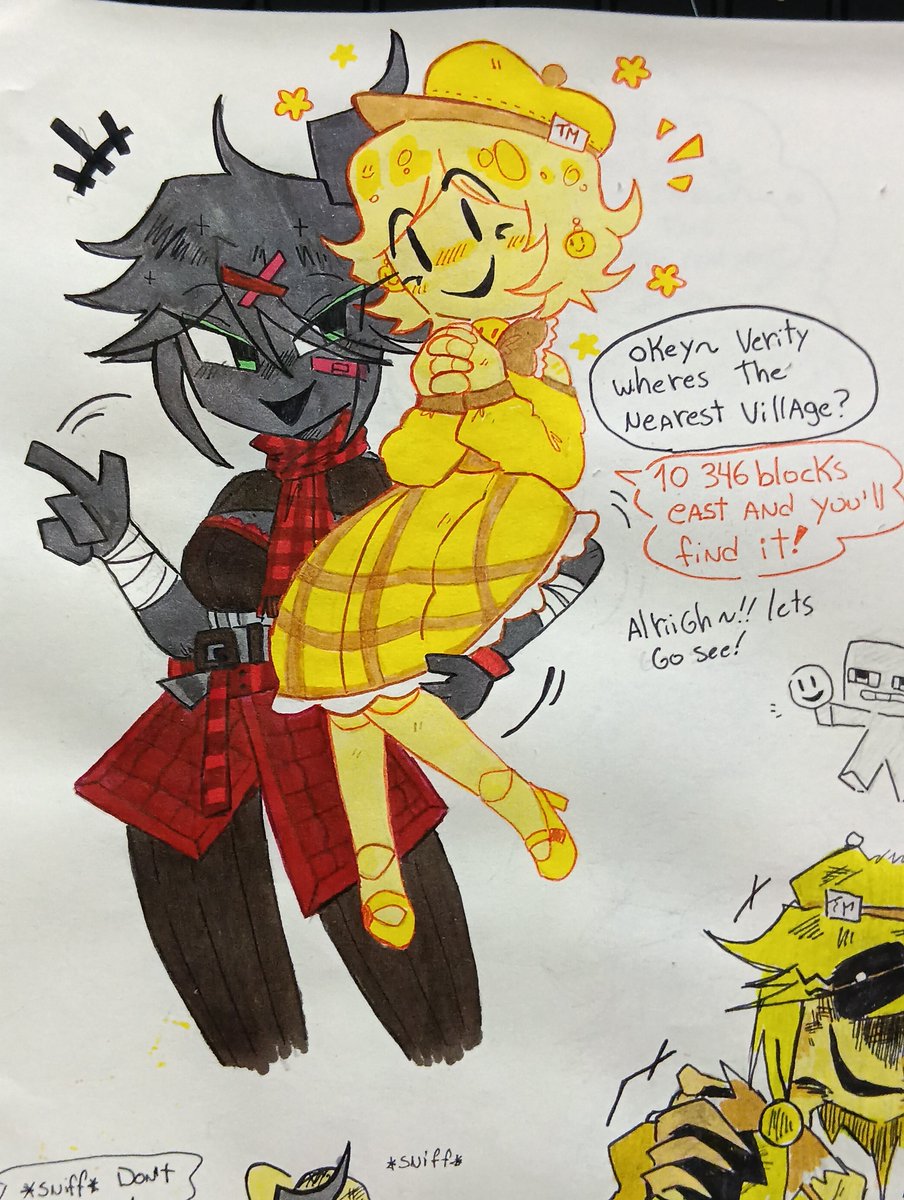 Pradaxa_001's tweet photo. Female verity and Female Thatmob (totally healthy ship Yeah yeah-) https://t.co/WEttyVqRIW
