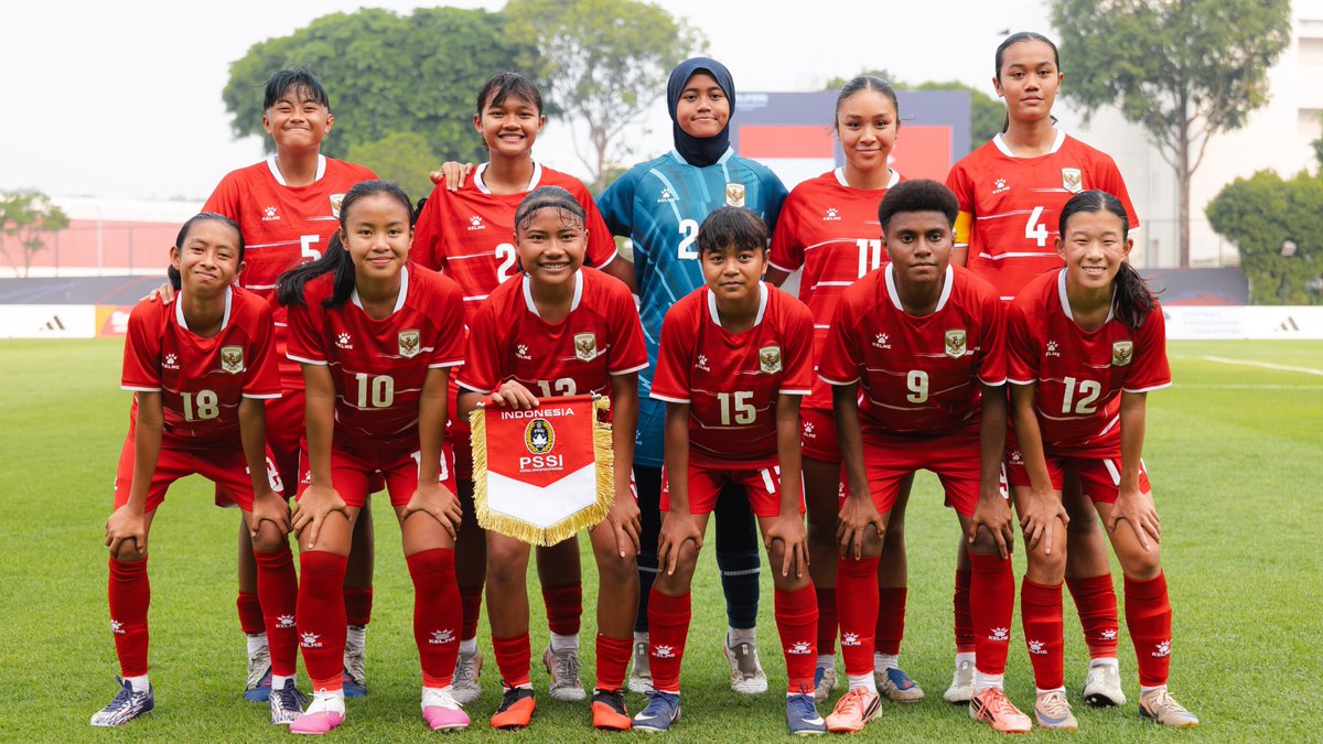 womensfootie_id's tweet photo. Brace dari Kesya Arabela membawa Indonesia menang 2-0 atas Bahrain pada partai pembuka Kualifikasi Piala Asia U17.

Selanjutnya Indonesia akan jumpa Arab Saudi pada Kamis sore (8/10) pukul 16:00 WIB. https://t.co/vMMAIRDYy6