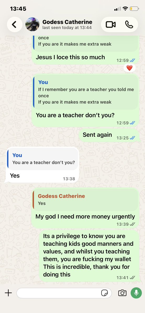 FindomAddict696's tweet photo. Is there anything in this world better than, having your wallet fucked by a real teacher whilst she is teaching manners and values to
Kids but at same time she drains wallets while teaching? https://t.co/5vc2bPsg6S
