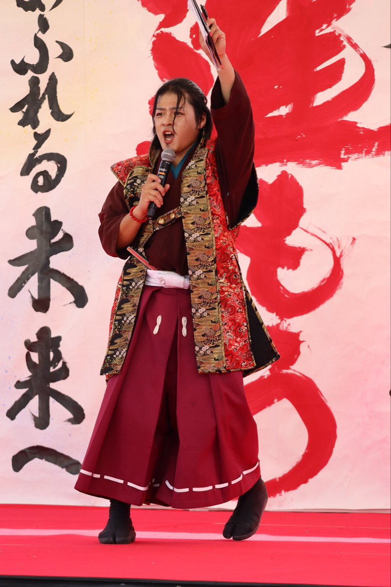 askymg53's tweet photo. #ちくワン と
#しゃかりき と南条さま 

#城下町くまもと復興応援市 
#熊本城おもてなし武将隊 

📷⟡.· 2026-10-03 𝚂𝚊𝚝.
#花畑広場 https://t.co/MoHzpXLfXt