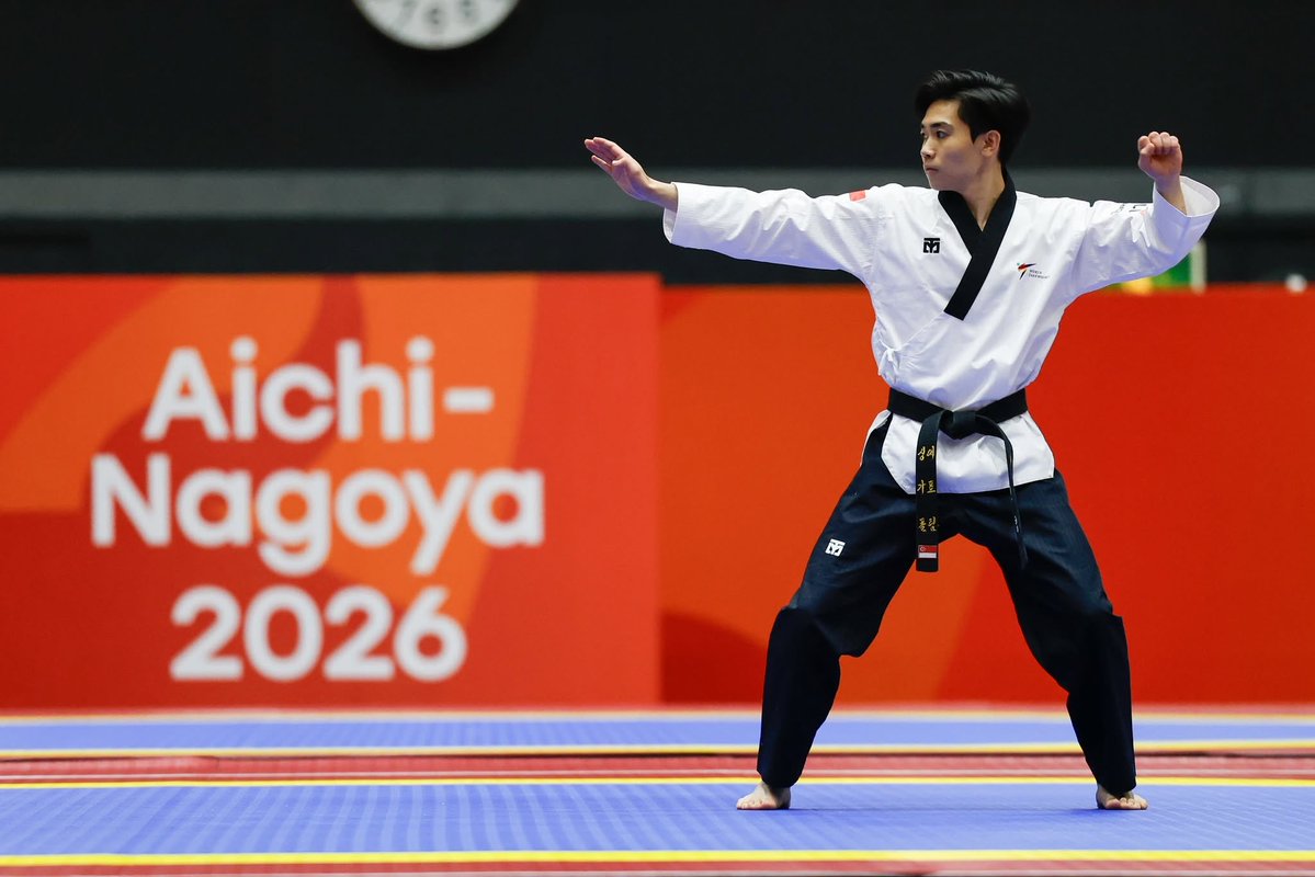 NTUsg's tweet photo. Congratulations to #NTUsg student-athletes Jania Ang, Darren Yap and Filzah Hidayah on their medal-winning performances for Singapore at the Aichi-Nagoya #AsianGames2026.

Jania won silver in sailing’s Women’s Dinghy (ILCA 6), while Darren claimed two bronzes, including Singapore’s first Asian Games medal in taekwondo. Filzah and her teammates also made history with Singapore’s first Asian Games women’s épée team medal.

Photo credit: SNOC/Kong Chong Yew, Lim Weixiang; SpexSG/ Andy Chua, Dumrongsak Angsuworapruek

#NTUsgStudents #NTUsgEducation #Sports #TeamSingapore #OneTeamOneDream @ntucoe