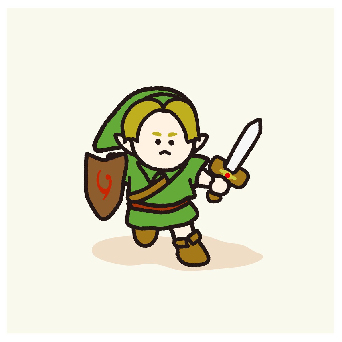 Schii_3's tweet photo. Switch2時のオカリナが来月発売✨
64時代にプレイして大好きなゲーム。
Schiiタッチのイラストで、こどもリンクを描いてみました☺️
#ゼルダ #zelda  #イラスト #時のオカリナ https://t.co/22xM8NocNE