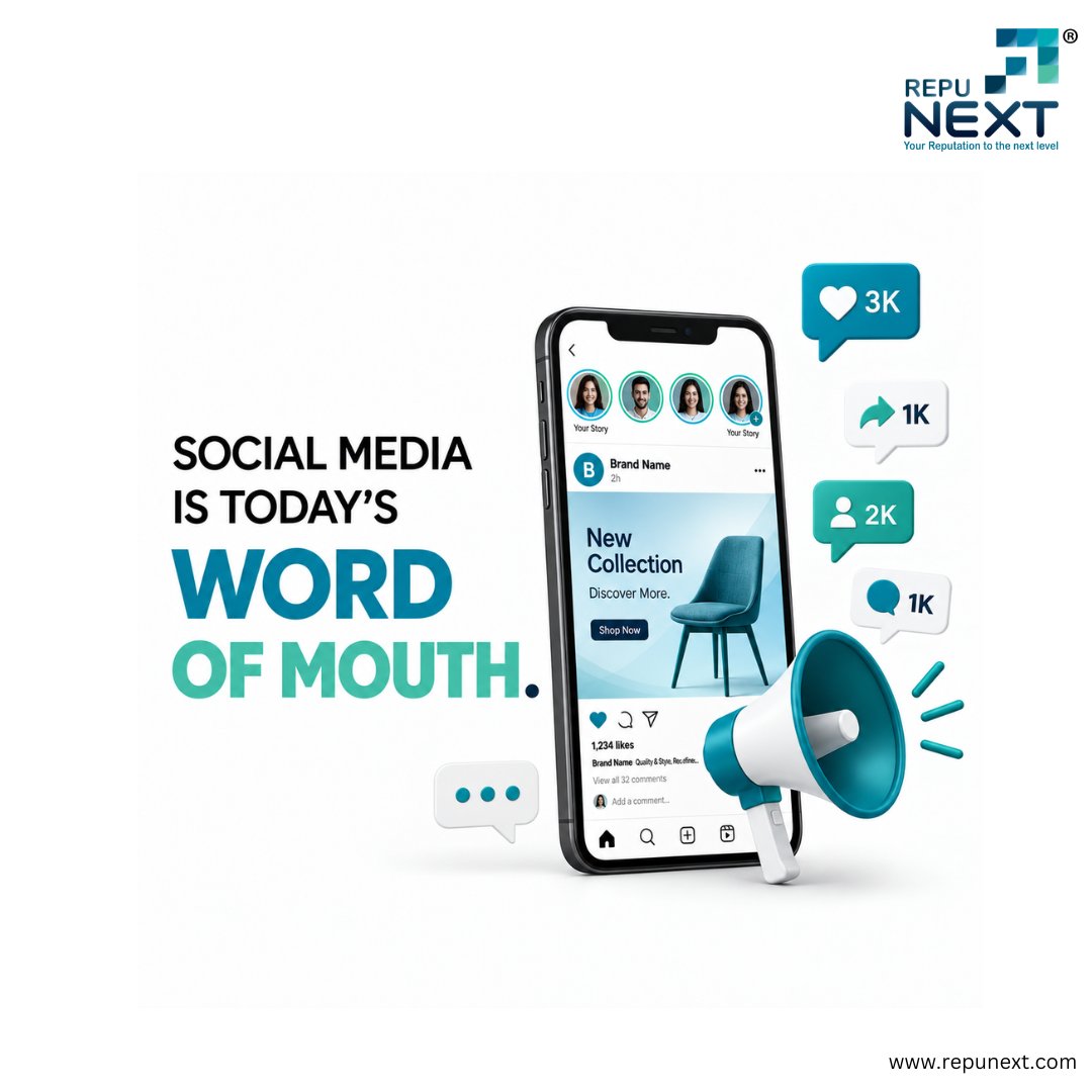 RepuNext's tweet photo. People discover, discuss, recommend, and review brands on   social media every day. A thoughtful social media marketing strategy can turn   conversations into awareness, trust, referrals, and customer engagement while   keeping your brand visible where audiences spend their time https://t.co/cLSVBAzJya