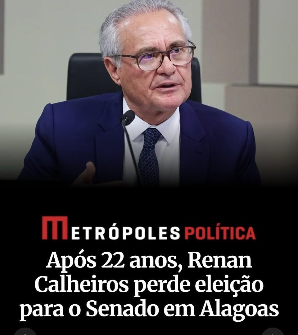 ElieteGervasio's tweet photo. Parabéns ao povo Alagoano que varreu esse lixo da política! https://t.co/uf1oXdVKRn