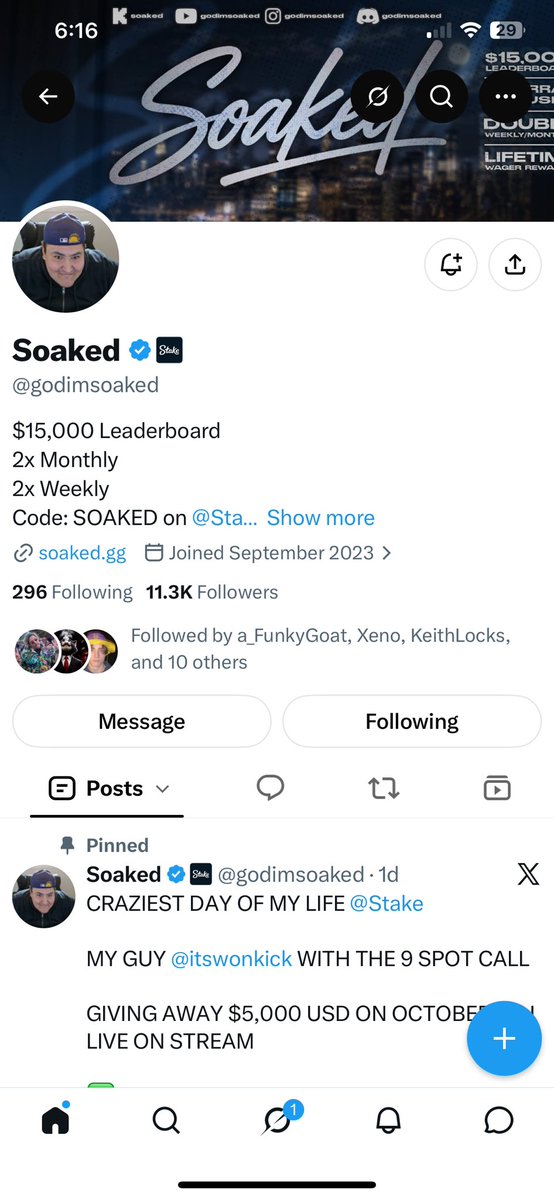 Xavierr0715's tweet photo. @godimsoaked @Stake @itswonkick Congratulations what a win man 😍🫶🏻
Best wishes to everyone 
Done ☑️ 

0xd3eb31b18087f52278ab302eb6be1f8f8ef03c83 https://t.co/1BmkaodAI8