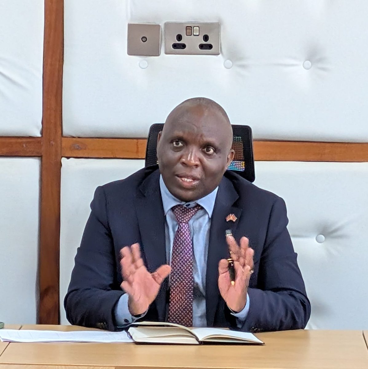 IndustryKE's tweet photo. Industrialisation Secretary, Prof. Erastus Gatebe, today led the inter-ministerial and private sector, Kenya Industrialisation Summit, 2026,(Conference, Communication and Publicity sub-committee) meeting. Use https://t.co/0OPbLx8bM9