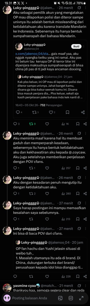 siondancow's tweet photo. jadi dari sebagian banyaknya yang hate yang diterima yushi, nct wish, dan wishzen itu cuma akal-akalan doang? 🤯 https://t.co/WVD3fHI6oy