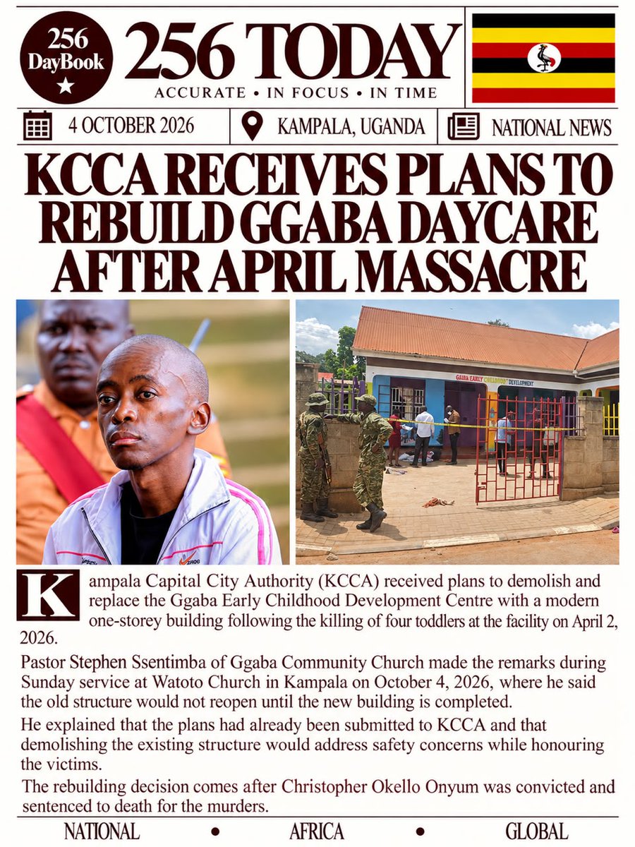 256daybook's tweet photo. OCTOBER 5, 2026   #256today @GovUganda
@KagutaMuseveni @PoliceUg @MODVA_UPDF #trending #news #ugandanewstoday #updf #newsupdates #uganda #fyp https://t.co/LQxMKUNZl0