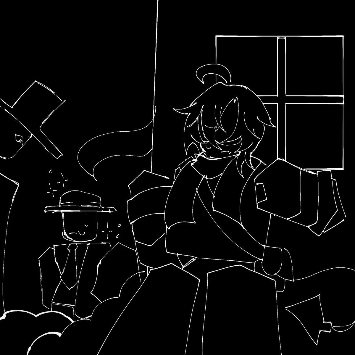 saIm0nsushi's tweet photo. Day -3
So.. Yeah.. 
#drawsaken #oc #forsakenOc https://t.co/j6cBDqT0Yy