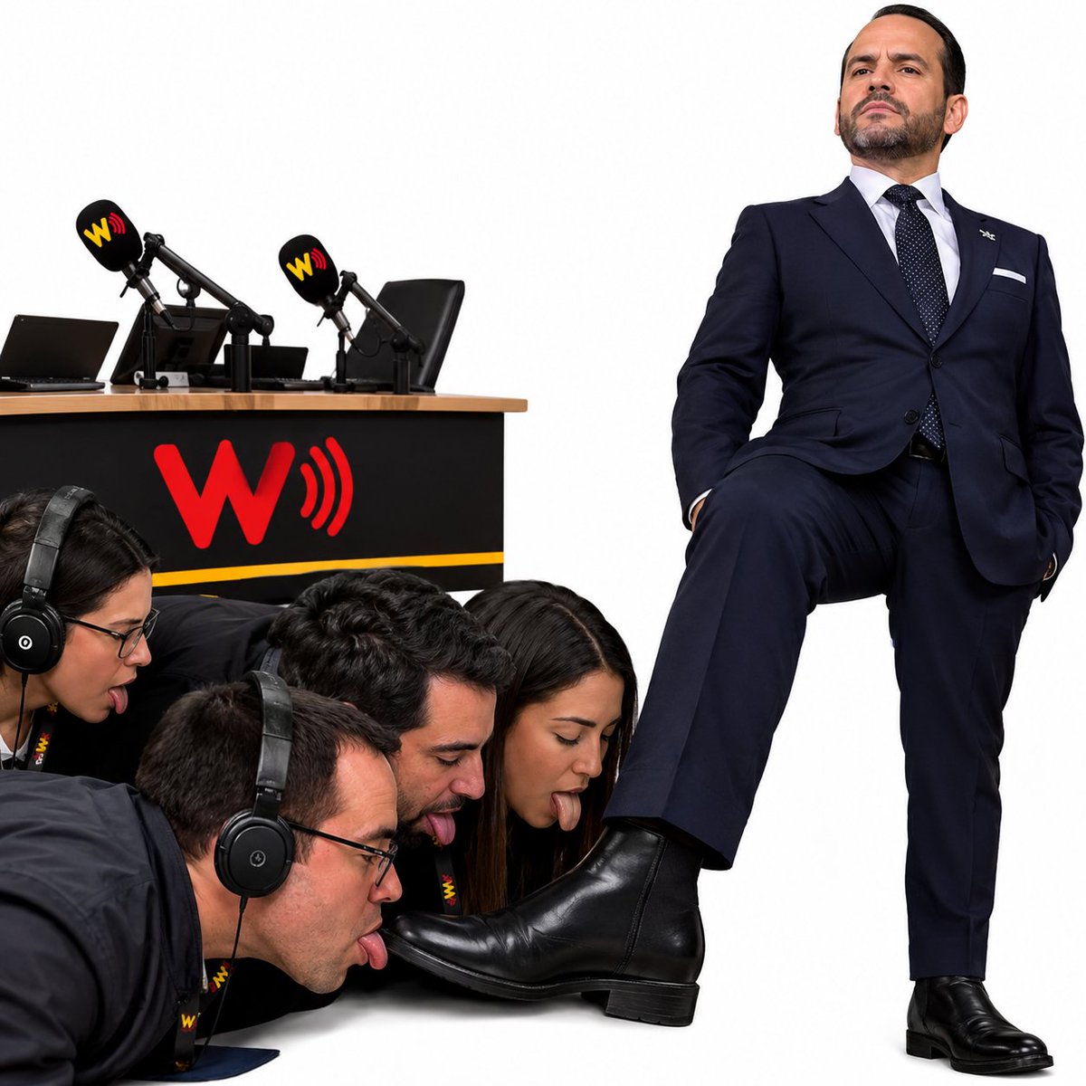 BATITRINO's tweet photo. @CaracolRadio Opino que la lambonería,  de ustedes con la derecha es Devocional.
¡Enfermos ! https://t.co/Z3eXAmP1Ny