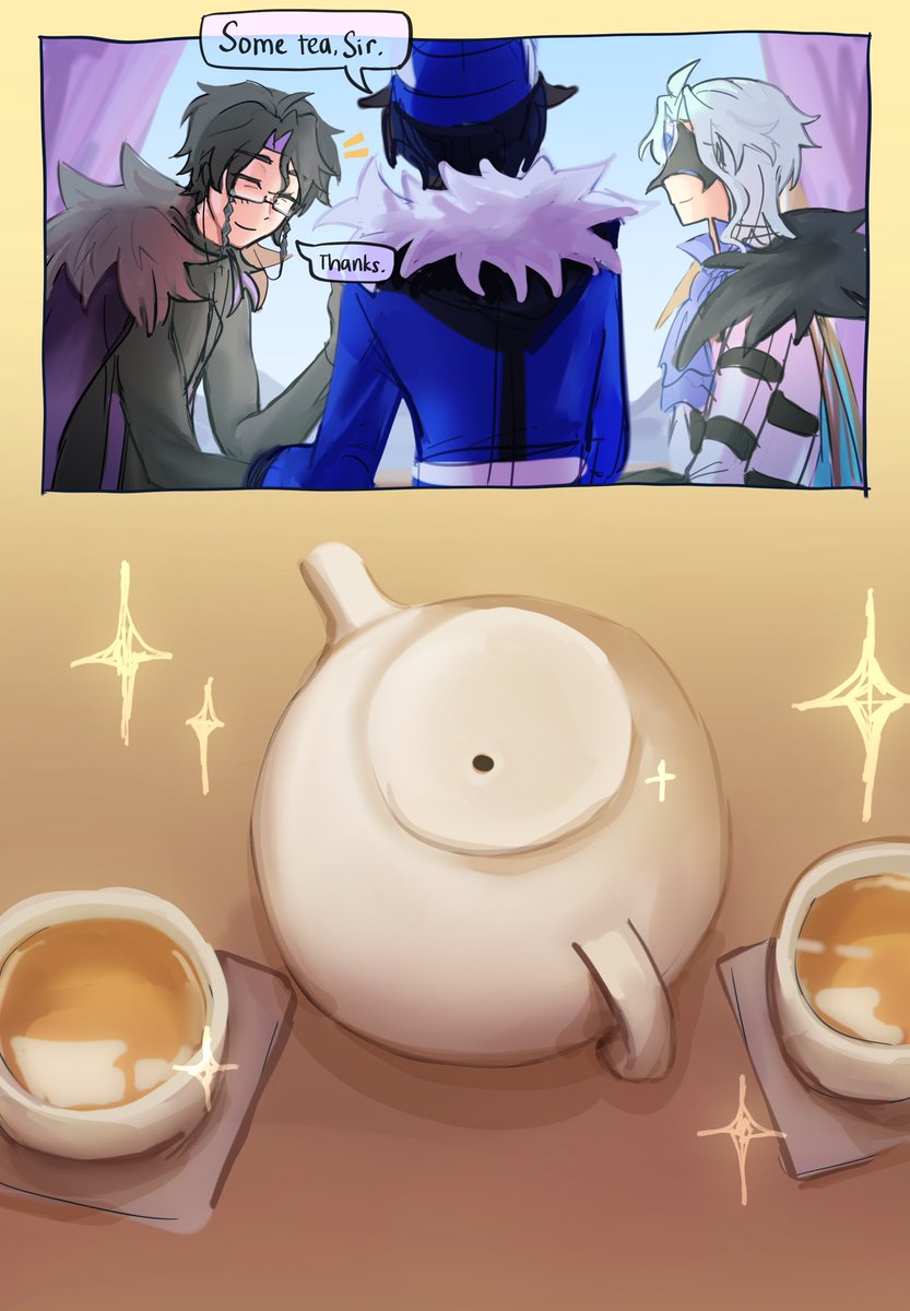 scarakechi's tweet photo. taste-testing 🫖🧪🪙

#panttore #dottolone https://t.co/XTytsi8I8D