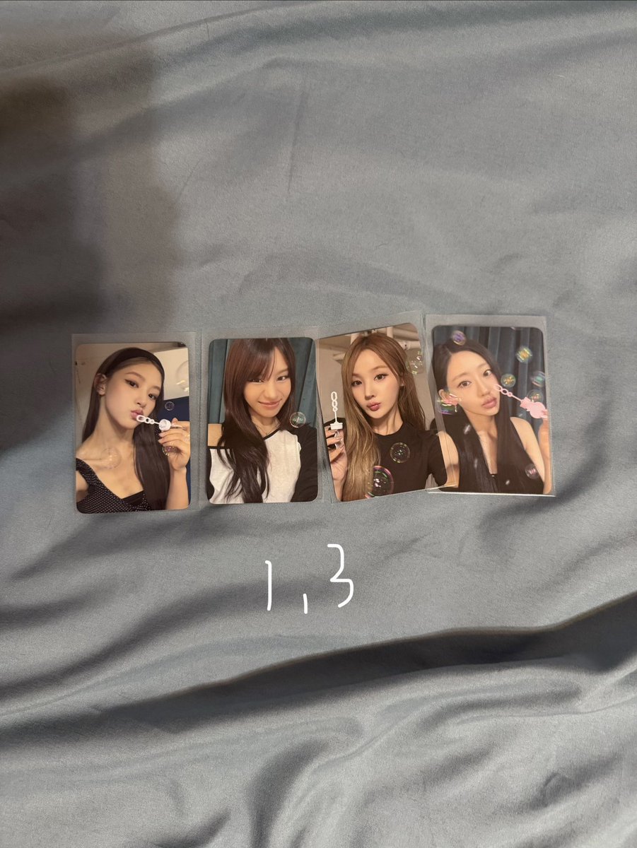 sewoonigiri's tweet photo. 키스오브라이프 미공포 포카 특전 양도합니다
wts kiss of life pob photocards pc

대량 우대! BULK OK!

옾챗 주세요
https://t.co/yaz40X91wN

kol sweat 224 photocard sell fansign julie natty belle hanuel 쥴리 나띠 벨 하늘  키오프 양도 https://t.co/5OydbcIIoK