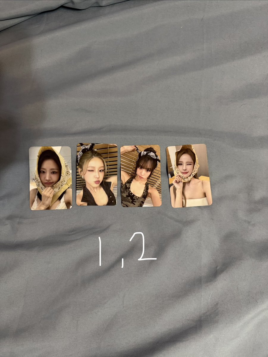 sewoonigiri's tweet photo. 키스오브라이프 미공포 포카 특전 양도합니다
wts kiss of life pob photocards pc

대량 우대! BULK OK!

옾챗 주세요
https://t.co/yaz40X91wN

kol sweat 224 photocard sell fansign julie natty belle hanuel 쥴리 나띠 벨 하늘  키오프 양도 https://t.co/t1VvgVJWMb