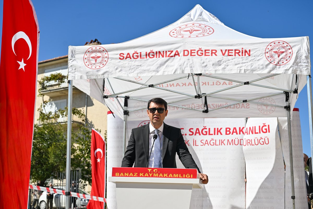 usak_ism's tweet photo. Banaz İlçemize Yeni Bir Sağlık Yatırımı: Perihan-Mehmet Duguk Aile Sağlığı Merkezi Temel Atma Töreni Gerçekleştirildi. https://t.co/a8I2fuB4LE