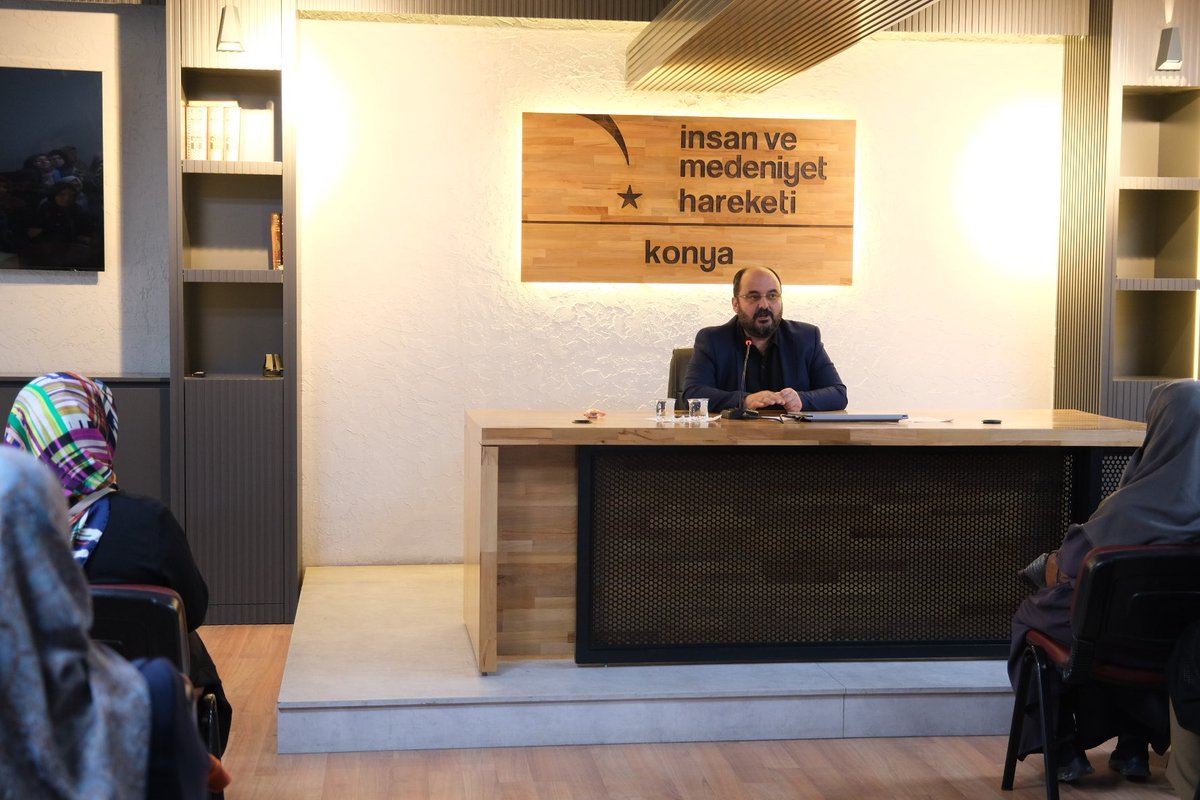 konyaimh's tweet photo. İMH Konya Hanımlar Komisyonu olarak, kıymetli hanımefendilerin katılımıyla düzenlenen açılış programımızla yeni döneme “Bismillah” dedik.🕊️

Tanıtım videolarımızla başlayan program, İMH Konya İl Başkanımız İsmail Akyüz ve https://t.co/AFXgbVr4Qk