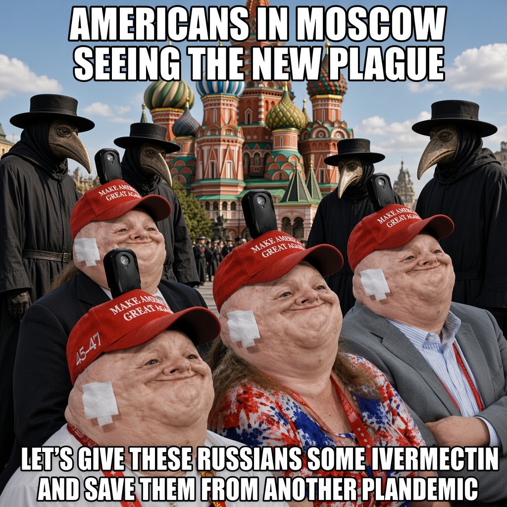 FucYourFeeFees's tweet photo. You MAGAs should head over to Russia and rally against their mask mandates they issued due to the plague! Be the freedom patriots you dreamed of again but stop thinking locally, and go globally. Show them it's a "plandemic" and make us proud!
#DarkArmada
#HopeThisWorks https://t.co/HRWCjVgykI