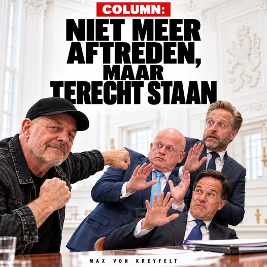WimdenOudsten's tweet photo. COLUMN: NIET MEER AFTREDEN, MAAR TERRECHT STAAN 
Max von Kreyfelt
In Nederland treedt een minister af wanneer zijn positie onhoudbaar is. Daarna krijgt hij wachtgeld, een commissariaat of een internationale topfunctie. Zo verandert verantwoordelijkheid in een carrièrestap en wordt falen beloond met een grotere auto. Zie Hugo de Jonge. 
Misschien moeten we ophouden uitsluitend te vragen wie moet aftreden. De ernstiger vraag luidt: wie moet terechtstaan?
Niet ieder slecht besluit is een misdrijf. Politici mogen onbekwaam zijn en fouten maken. Daarvoor bestaan verkiezingen. Maar zodra bestuurders bewust liegen onder ede, documenten vernietigen, gegevens vervalsen, corrupt handelen of burgers doelbewust onrechtmatig behandelen, verlaten zij de politiek. Dan betreden zij het terrein van de strafrechter.
Nederland lijkt nu twee rechtsstaten te hebben. Eén voor de burger, die een verkeerd formulier jaren kan achtervolgen. En één voor de bestuurder, die duizenden burgers kan vermalen en daarna verklaart dat ‘het systeem’ onvoldoende signalen doorgaf.
Neem de toeslagenaffaire. Ouders werden gebroken door een overheid die hen als fraudeurs behandelde. Er kwamen rapporten, verhoren en plechtige woorden. Het kabinet trad af en regeerde demissionair verder. De slachtoffers kregen formulieren; de verantwoordelijken begrip voor de complexiteit.
In Groningen scheurden huizen en veel beloften. Daarna kwam een enquête. En opnieuw beloften. Verantwoordelijkheid bleef uit.
En neem corona. Rutte, De Jonge en Grapperhaus presenteerden politieke keuzes als natuurwetten. Kritiek werd weggezet, grondrechten werden opgerekt en schade verdween achter modellen. Nu verklaren de hoofdrolspelers dat zij weinig anders zouden doen. Zelfonderzoek voltooid, patiënt overleden.
Daarmee staat niet vast dat zij strafbare feiten hebben gepleegd. Dat moet onafhankelijk worden onderzocht. Zo’n onderzoek mag niet stranden op functie, partijbelang of bestuurlijke kameraadschap. Een ministerstitel is geen kogelvrij vest tegen het Wetboek van Strafrecht.
Wie onder ede liegt, moet op meineed worden onderzocht. Wie stukken vervalst of vernietigt, op valsheid of bewijsvernietiging. Wie zich laat omkopen, op corruptie. Niet alleen een pittig debat, maar zo nodig een officier van justitie, met een politiek onafhankelijke rechter. 
De rechtsstaat bewijst zich door de machtigen geen achterdeur te geven. Politieke verantwoordelijkheid zonder consequenties is theater met interruptiemicrofoons.
Nederland heeft genoeg van enquêtes. Rapporten verdwijnen in laden, hoofdrolspelers naar betere banen en slachtoffers raken uit beeld.
Een bestuurder die de wet overtreedt, de samenleving bewust schade berokkend, hoort terecht te staan, precies zoals iedere burger die hij jarenlang de maat heeft genomen.
📌
Heeft u mijn bundel al? https://t.co/HckhIys10W
📌
Steunt u mij ook? https://t.co/MLWOIXHPb0